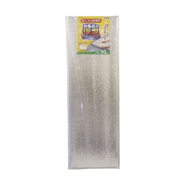 東和産業 NAL お風呂の保温 アルミ保温シート 約70×90cm 1枚 【×10セット】  【 セット販売 まとめ買い 割引 】   バス用品 入浴剤 風呂用品 お風呂