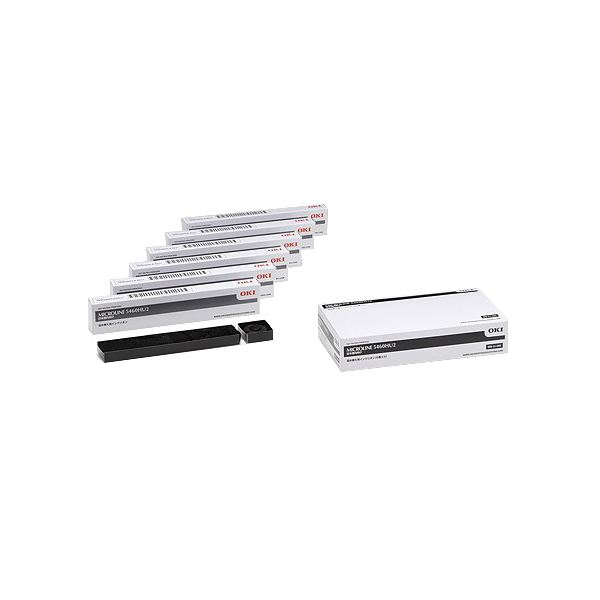 OKI MICROLINE5460HU2用詰替用インクリボン IRB-21-006 1箱(6巻) PC プリンター インク インクカートリッジ トナー 沖データ(OKI)用
