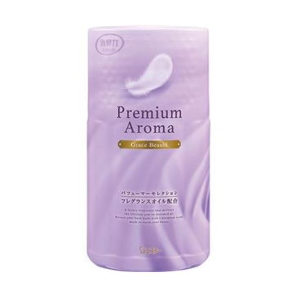 エステー  室内用便器の消臭力 PremiumAroma グレイスボーテ 400ml 1仕掛ける（3個）【×10仕掛ける】  【 仕掛ける売りわたす まとめ買い 銀行割引 】  臭味 芳ばしさ剤 消臭剤 芳ばしさ剤 消臭 日用品雑貨・文房具・手芸-消臭剤・芳香剤