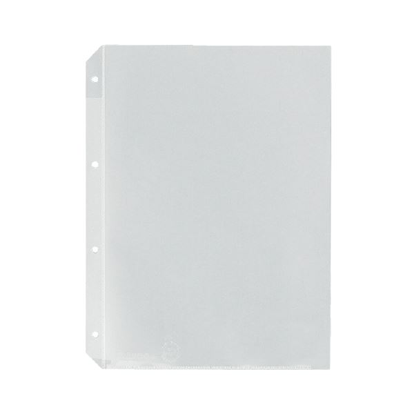 PLUS プラス クリアーホルダー A4タテ 4穴クリアー FL-153HO 1セット(10枚) 【×10セット】 【 セット販売 まとめ買い 割引 オフィス 文房具 文具 業務用 オフィス用品 】 文具 オフィス用品 ファイル クリアケース クリアファイル