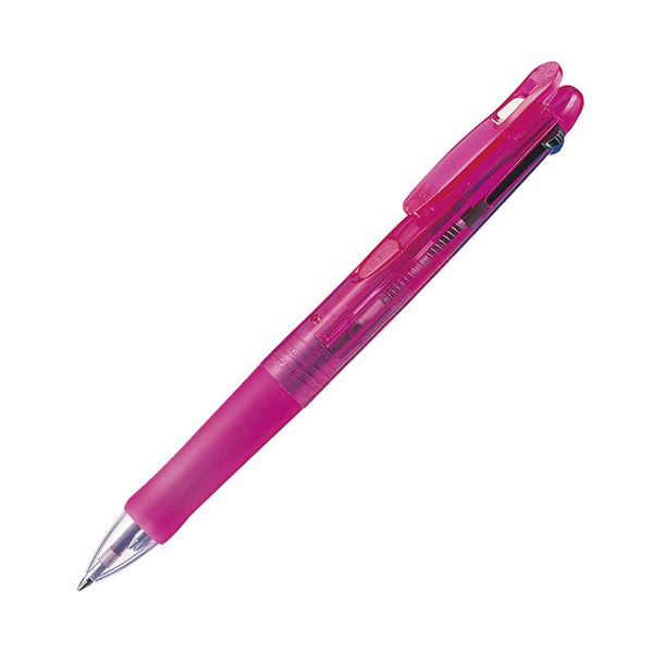 ゼブラ 多色油性ボールペン クリップ-オンG 3C 0.7mm (軸色 ピンク) B3A3-P 1本 【×30セット】 【 セット販売 まとめ買い 割引 オフィス 文房具 文具 業務用 オフィス用品 】 文具 オフィス用品 ペン ボールペン