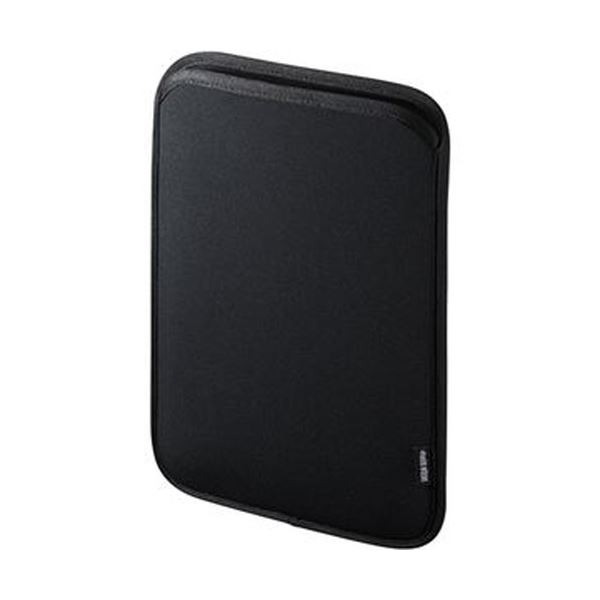 サンワサプライネオプレンスリップインタブレットPCケース 10.1型 PDA-TABS10BKN 1個【×5セット】 【 セット販売 まとめ買い 割引 】 パソコン インナーケース インナーバッグ PCバッグ