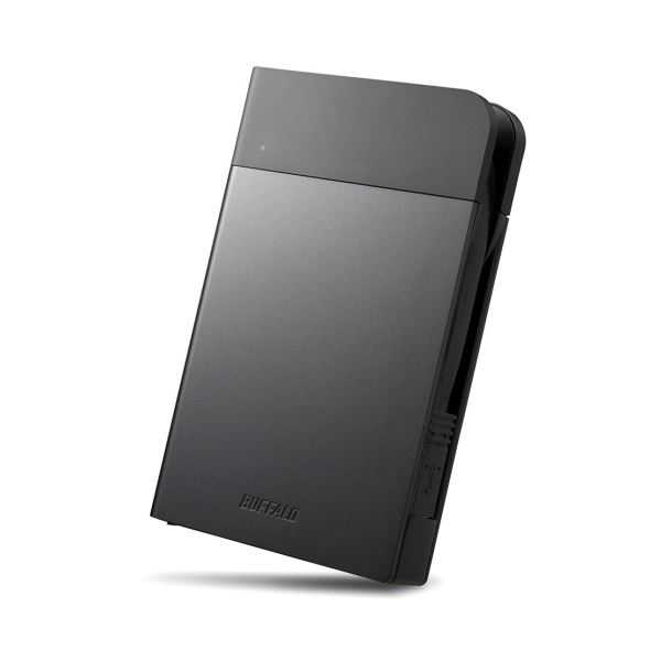 BUFFALO バッファロー MiniStationICカード対応MILスペック耐衝撃ポータブルHDD 1TB ブラック HD-PZN1.0U3-B 1台パソコン HDD