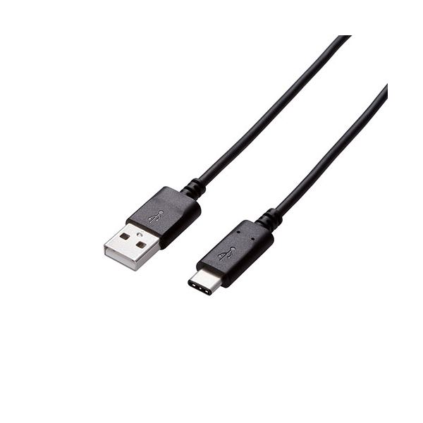 【5個セット】ELECOM エレコム スマートフォン用USBケーブル / USB(A-C) / 認証品 / 1.5m / ブラック MPA-AC15NBKX5 【 セット販売 まとめ買い 割引 】 モバイル 周辺機器