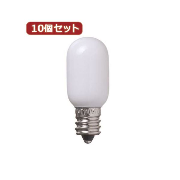YAZAWA 10個セット ナツメ球15Wクリア T201215CX10【×2セット】 【 セット販売 まとめ買い 割引 】 家電 電球 一般電球