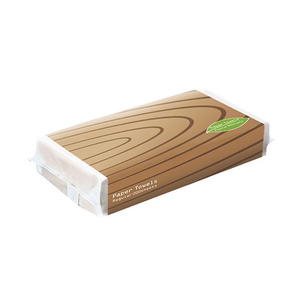TANOSEE タノシー（大塚商会)  ペーパータオルアースカラー（レギュラー）200枚 / 容器に並べる 1仕掛ける（5容器に並べる）【×10仕掛ける】  【 仕掛ける売りわたす まとめ買い 銀行割引 】  ペーパータオル ティッシュ・トイレットペーパー-日用消耗品