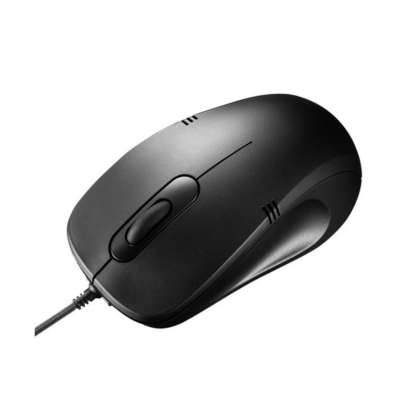サンワサプライ 有線ブルーLEDマウス MA-BL138BK【×2セット】 【 セット販売 まとめ買い 割引 】 パソコン マウス マウスパッド