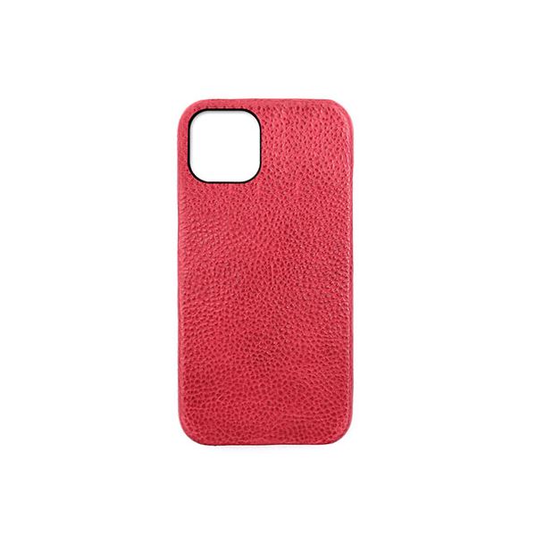 abbi SIGNATURE PIERROT LUX ピエロラックス イタリアンレザーバックカバー for iPhone 13 赤いこと ABS22310i13