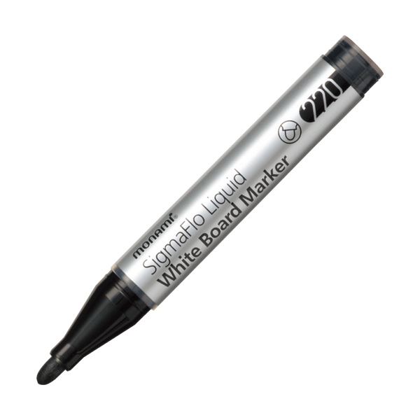モナミ ホワイトボード用マーカーSigmaFlo Liquid 太字 黒 18413 1本 【×100セット】 【 セット販売 まとめ買い 割引 オフィス 文房具 文具 業務用 オフィス用品 】 文具 オフィス用品 ペン ボールペン