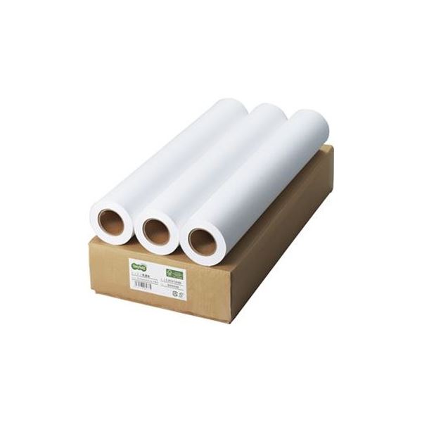 TANOSEE タノシー（大塚商会) インクジェット用普通紙A1ロール 594mm×60m 1箱(3本)【×3セット】 【 セット販売 まとめ買い 割引 】 プリンター OA プリンタ用紙