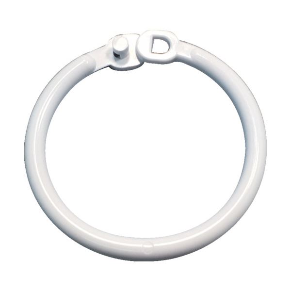 TRUSCO 樹脂製カードリング4.0mm×Φ35mm TKRJ-35 1パック（10個） 【×10セット】 【 セット販売 まとめ買い 割引 オフィス 文房具 文具 業務用 オフィス用品 】