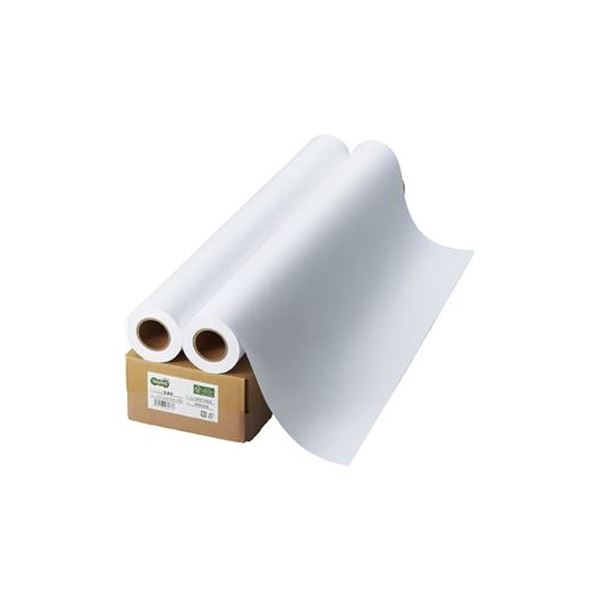 TANOSEE タノシー（大塚商会) インクジェット用普通紙A0ロール 841mm×50m 1箱(2本)【×3セット】 【 セット販売 まとめ買い 割引 】 プリンター OA プリンタ用紙