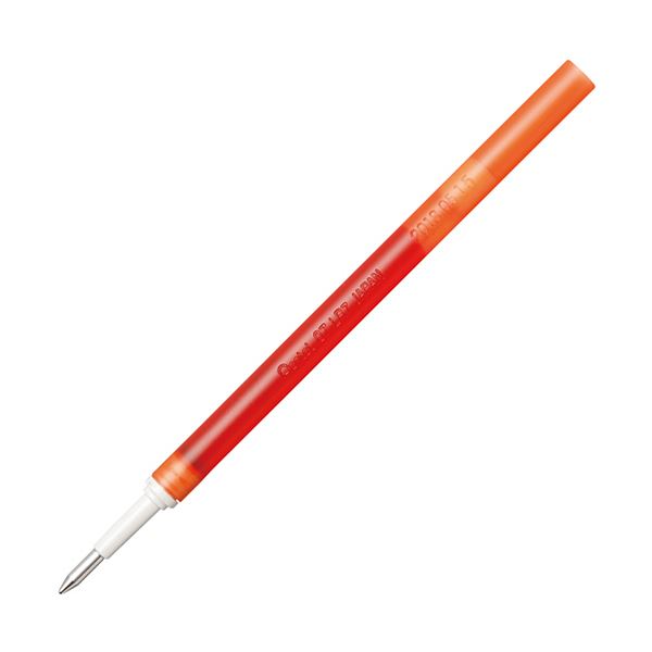 ぺんてる ゲルインキボールペン ノック式エナージェル インフリー 替芯 0.7mm オレンジ XLR7TL-F 1セット（10本）【×10セット】 【 セット販売 まとめ買い 割引 オフィス 文房具 文具 業務用 オフィス用品 】 文具 オフィス用品 ペン ボールペン