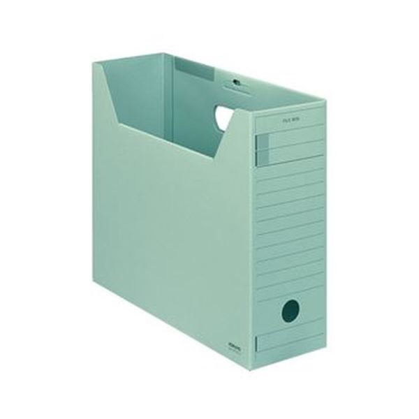 KOKUYO コクヨ ファイルボックス-FS（Fタイプ）A4ヨコ 背幅102mm 緑 フタ付 A4-LFFN-g 1セット（5冊）【×5セット】 【 セット販売 まとめ買い 割引 オフィス 文房具 文具 業務用 オフィス用品 】 文具 オフィス用品 ファイルボックス