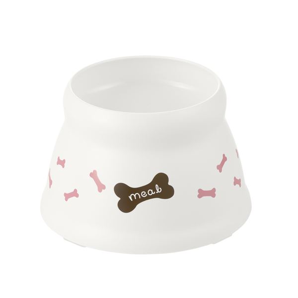 こぼれにくい 脚付ドッグディッシュ SS ホワイト【×10セット】 【 セット販売 まとめ買い 割引 】 ペット 犬 犬
