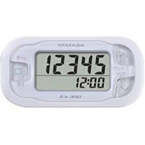 YAMASA ポケット万歩 ホワイト EX-350W 健康 健康器具 歩数計 活動量計