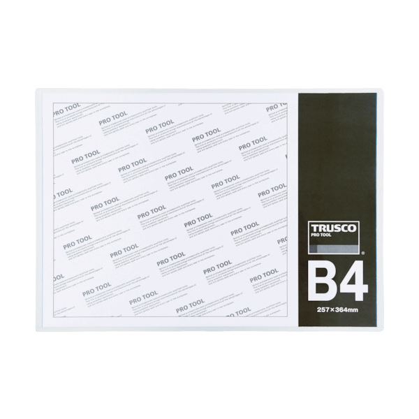 TRUSCO 厚口カードケース B4THCCH-B4 1枚 【×30セット】 【 セット販売 まとめ買い 割引 オフィス 文房具 文具 業務用 オフィス用品 】 文具 オフィス用品 名札 カードケース