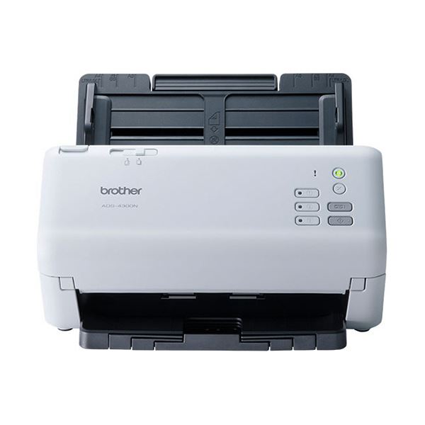【BROTHER ブラザー工業】 事務備品 文具 印刷機計器 茶飲み友だち JUSTIO検面調書スキャナ A3 （半折り相応う） 600dpi ADS-4300N 1台