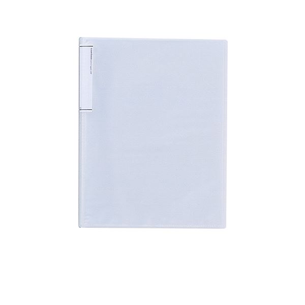 LIHIT LAB TEFFA クリヤーブック（スリムタイプ） A4判タテ型 10ポケット 乳白 【×20セット】 【 セット販売 まとめ買い 割引 オフィス 文房具 文具 業務用 オフィス用品 】 文具 オフィス用品 ファイル バインダー