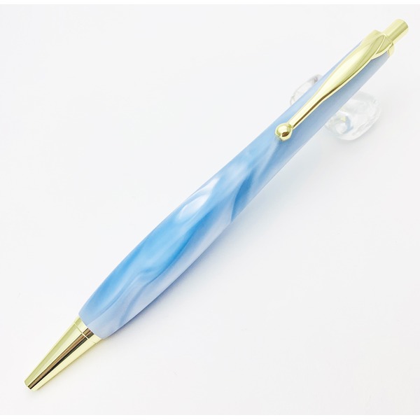 日本製 アクリルボールペン / 文房具 【ブルー】 0.7mm 文具 オフィス用品 ステーショナリー 文具 オフィス用品 ペン ボールペン