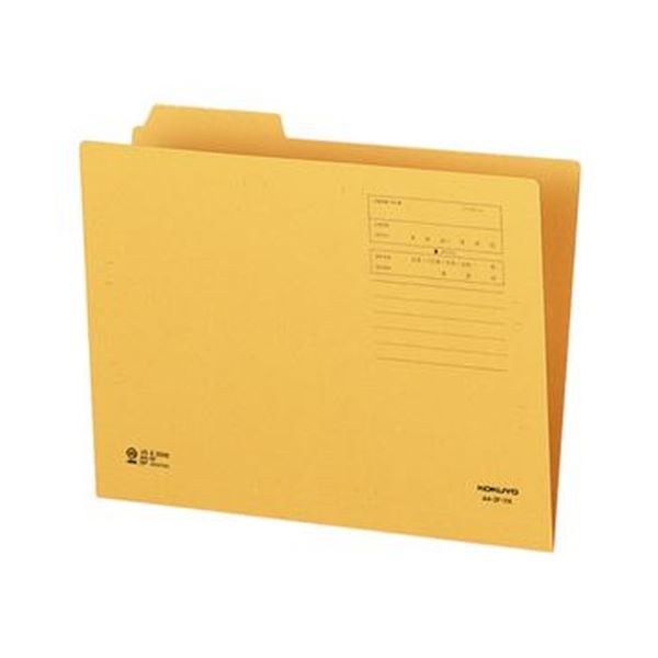 KOKUYO コクヨ 1 / 3カットフォルダー A4第1見出し A4-3F-1N 1セット（20冊）【×10セット】  【 セット販売 まとめ買い 割引 オフィス 文房具 文具 業務用 オフィス用品 】  文具 オフィス用品 ファイル バインダー