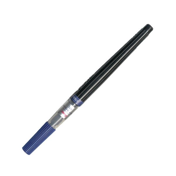 ぺんてる アートブラッシュスチールブルー XGFL-117 1本 【×30セット】 【 セット販売 まとめ買い 割引 オフィス 文房具 文具 業務用 オフィス用品 】 文具 オフィス用品 ペン ボールペン