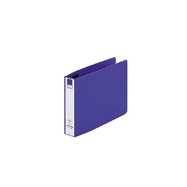 リヒトラブ Avanti 輪っか整理保存用具 （カド鍵を掛ける＆ツイ文字列） B6ヨコ 2穴 200枚閉じ込める 背幅36粍 青 F-870U-8 1冊 【×３０仕掛ける】 【お徳用 まとめ買い お買い得 お役目用 銀行割引 】 文房具・事務設備 執務室設備 整理保存用具・整理保存用具 クリアケース・クリアファイル