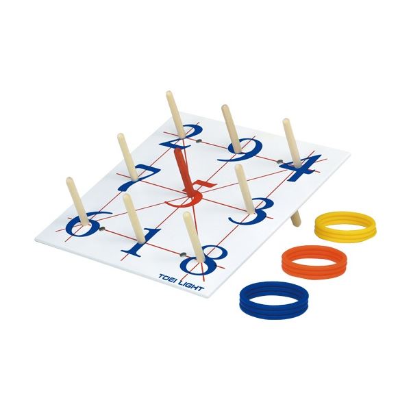 楽天市場】送料無料 ソフトバー輪投げ600 簡単組立 トーエイライト