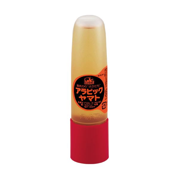 ヤマト アラビックヤマト さかだち60ml E ・ NA-60 1本 【×50セット】 【 セット販売 まとめ買い 割引 オフィス 文房具 文具 業務用 オフィス用品 】 文具 オフィス用品 テープ 接着用具