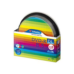 バーベイタム データ用DVD-R DL 8.5GB ワイドプリンターブル スピンドルケース DHR85HP10SV1 1パック(10枚) 【×5セット】 【 セット販売 まとめ買い 割引 】