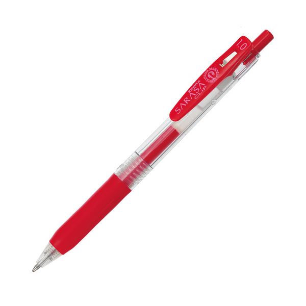 【ZEBRA ゼブラ】 ボールペン 事務備品  文具 ゼブラ ZEBRA ゲルインクボールペン サラサゼムクリップ 1.0粍 赤 JJE15-R 1本 【×100仕掛ける】 【お徳用 まとめ買い お買い得 御役目用 割り引き 仕掛ける売りわたす】 文房具・事務備品 文具 執務室備品 文房具 事務備品 書き込み・筆