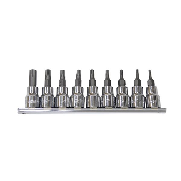 SIGNET シグネット 22967V 3 / 8DR 9PCS ヘクスローブビットソケット セット 工具 ツール DIY 作業工具 道具 工事 DIY 工具 作業 建築