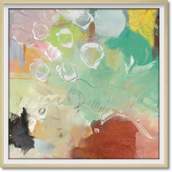 Gel加工 アブストラクトコレクション メアリー ・ アーバン 「サマー ライジング」 インテリア 絵画