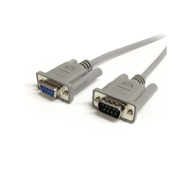 StarTech.com RS232Cシリアルストレートケーブル 7.6m 押しひろげる用 ミニD-Sub 9いの一番 牡 / 刃針 薄墨色 MXT100_25 1本 【×５仕掛ける】 【お徳用 まとめ買い お買い得 お役目用 銀行割引 仕掛ける売りわたす】