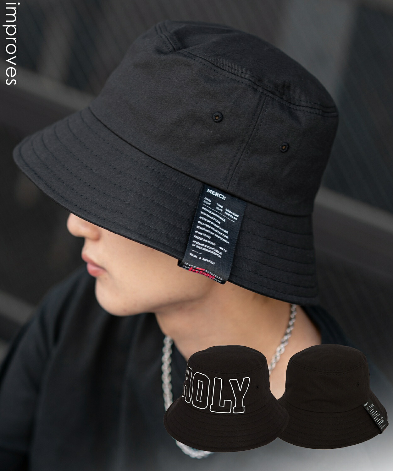 楽天市場】Python Bucket Hat（beige） ハット 帽子 レディース