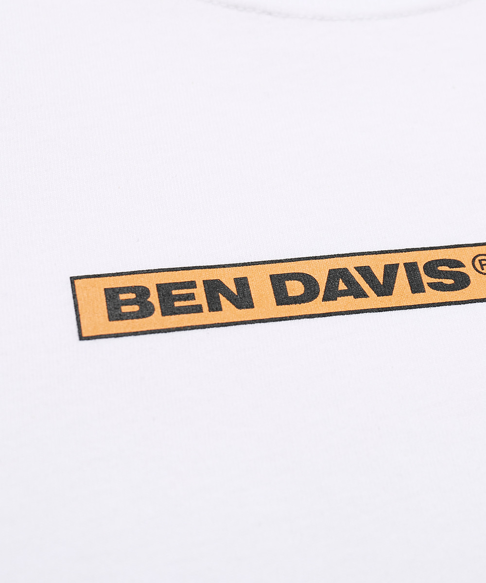 楽天市場 Ben Davis ベンデイビス Tシャツ メンズ レディース 半袖 プリントtシャツ ロゴt クルーネック ドロップショルダー ゆったり 大きいサイズ 白 黒 ホワイト ブラック カットソー ブランド アメカジ ストリート系 スケーター ストリートファッション Improves