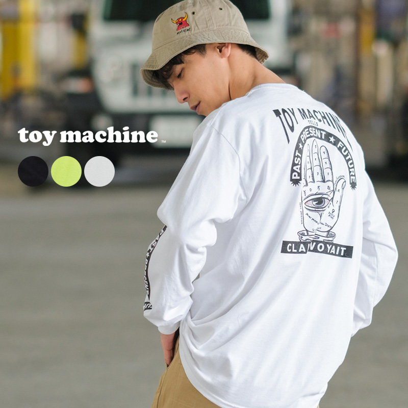 楽天市場 Toy Machine トイマシーン Tシャツ メンズ レディース プリントtシャツ バックプリント 長袖 クルーネック ロンt 白 黒 黄 ブランド アメカジ スケーター ストリート系 ストリートファッション Improves