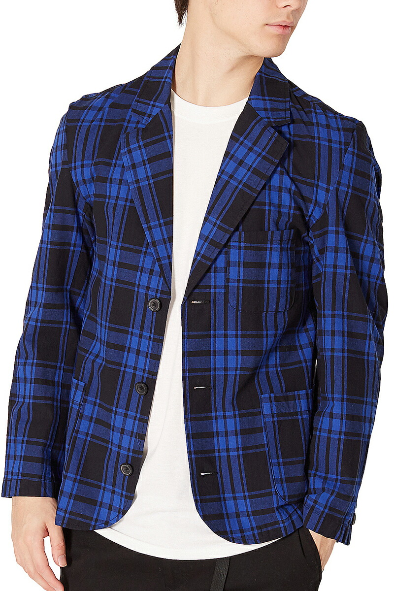 楽天市場 チェック テーラードジャケット メンズ レディース 春 アウター ジャケット ブレザー ブルゾン ジャンパー セットアップ可能 赤 ジャンバー チェック柄 レッド ブルー ホワイト ブラック 赤 青 白 黒 ストリート系 メンズファッション Improves