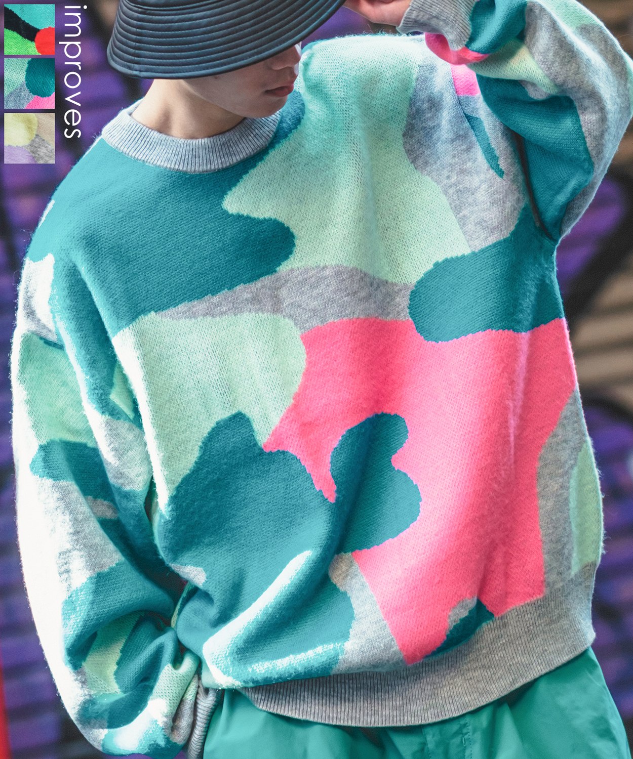 【楽天市場】【SALE / 26%OFF】ニットセーター メンズ レディース SIDEWAY STANCE サイドウェイスタンス モヘアタッチ