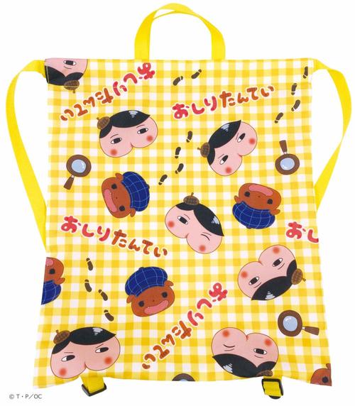 ●在庫処分!サービス特価!おしりたんてい/ナップサック/ギンガム(K-5420C)/アイプランニング(mail 190)画像