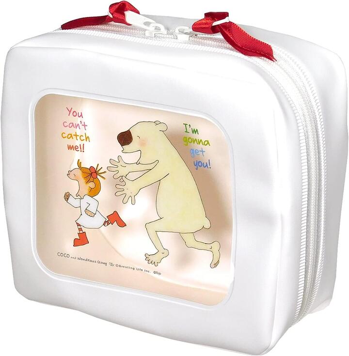 楽天市場】ココちゃん TIDYマルチポーチ [全2色 レッド/ホワイト