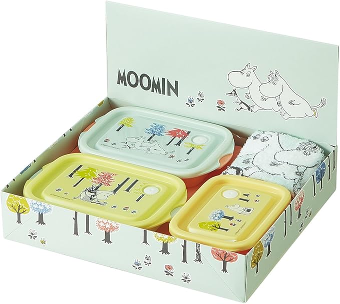 楽天市場】ムーミン グッズ SET939 フードコンテナ&おしぼり