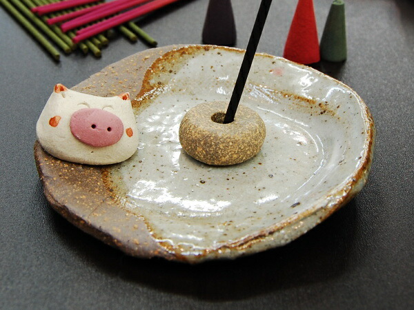 楽天市場】【ポイント10倍 12/5〜12/11 スーパーSALE】香皿 陶器香皿