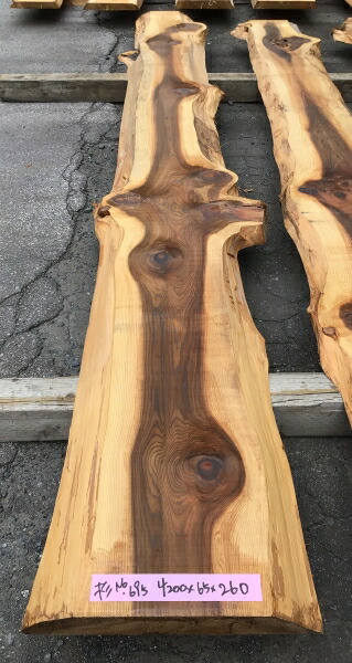 楽天市場】高級すぎ 耳付き 無垢天板 5000×65×750ミリ SUGI1101