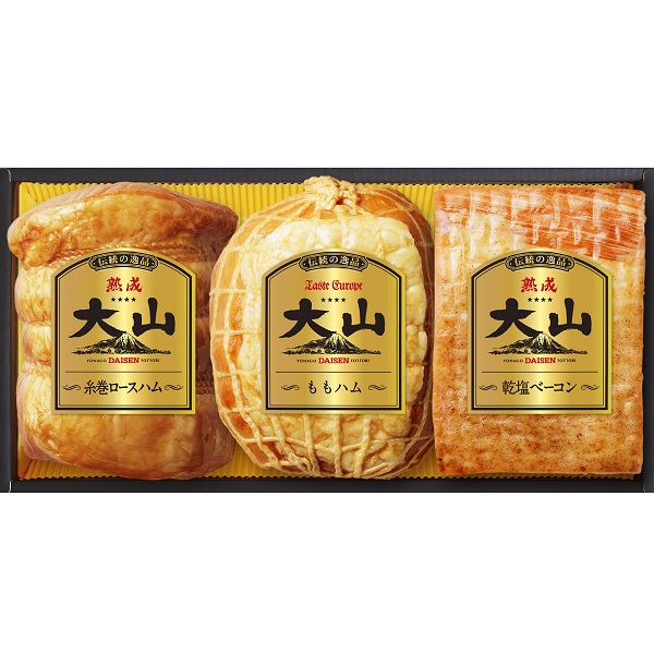 お中元 ギフト ハム 大山ハム 伝統の逸品3種セット OR-26 御中元 中元 2025 送料無料 夏 贈答用 詰め合わせ お取り寄せ 中元ギフト 人気 高級 上司 友人 親戚 家族 両親 同僚 内祝い お祝い 御祝 お礼 御礼