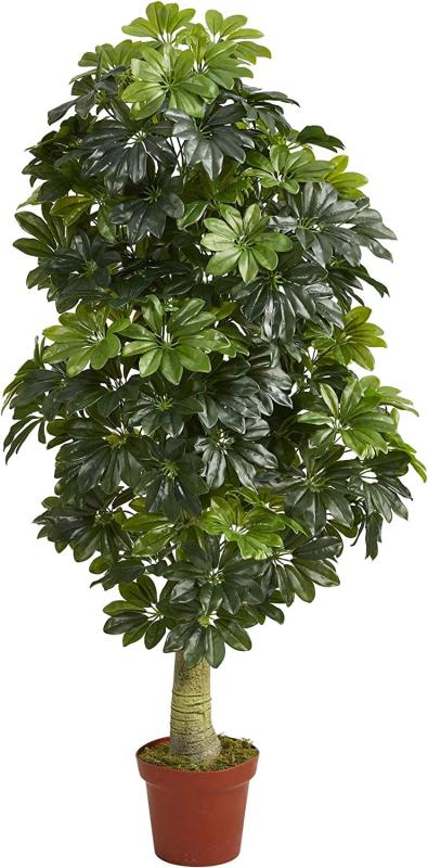 Nearly Natural Schefflera Artificial Tree (Real Touch)|イナノカショップ