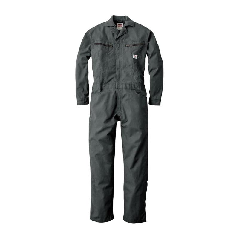 山田辰 AUTO-BI EDWIN 年間物つなぎ服 長袖 オールシーズン用 ﾌﾞﾗｯｸ 31-81012 BC LL｜イナノカショップ