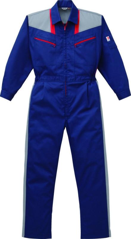 山田辰(YAMADATATSU) カンサイつなぎ服 203-001 ネイビーブルー M 203-001-M|イナノカショップ