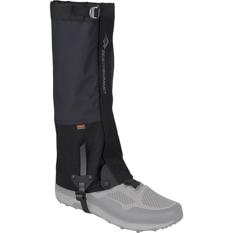 Sea to Summit Quagmire eVent Gaiters BK クアグマイアゲイター 黒いこと (S)