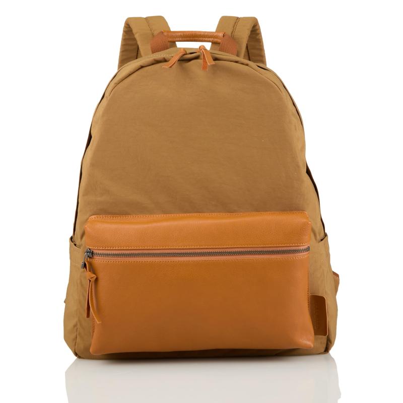[REAL MIND] BACKPACK フリス 120133ナイロン×牛革コンビリュック